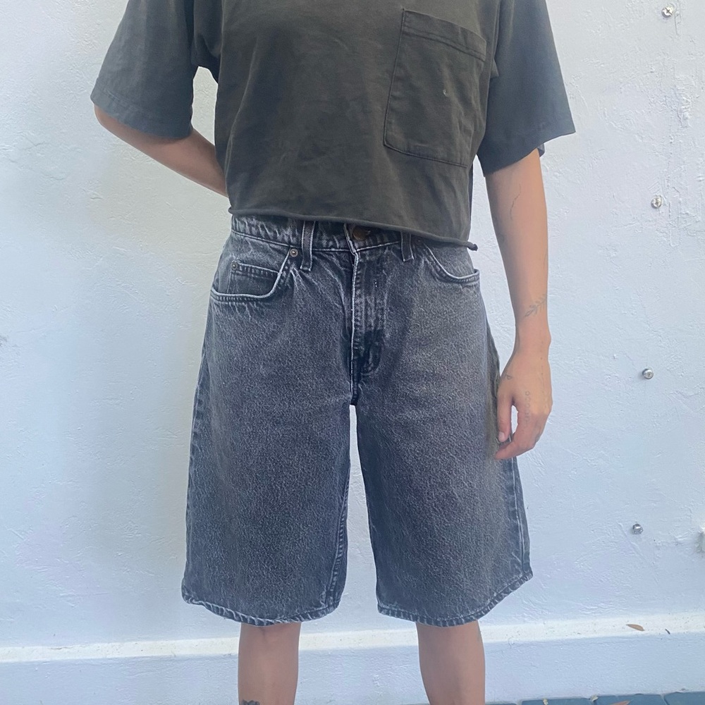 Vintage LEVI'S orange tab student cut denim shorts